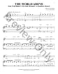 The World Above piano sheet music cover